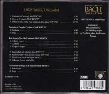 9CD/Caja Johann Sebastian Bach: Organ Works Vol. II = Orgelwerke Vol. II