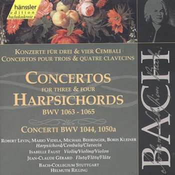 CD Bach / Levin / Behringer / Kleiner / Rilling: Harpsichord Concertos 130