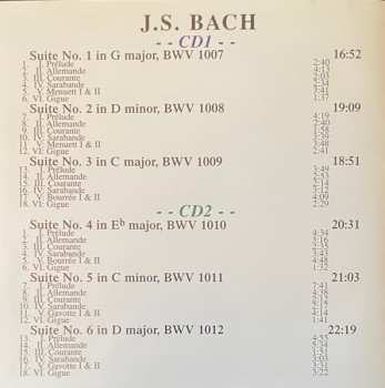 2CD Johann Sebastian Bach: The Fuchs Legacy Vol.1 : 6 Suites For Cello Solo (complete) Played On The Viola