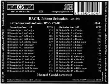 CD Johann Sebastian Bach: Inventionen & Sinfonien, BWV 722-801