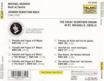 CD Johann Sebastian Bach: Bach At Zwolle