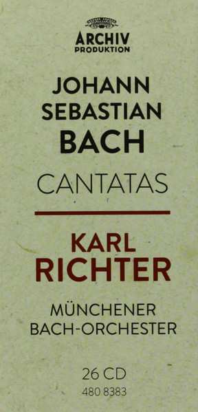 26CD/Caja Johann Sebastian Bach: Cantatas
