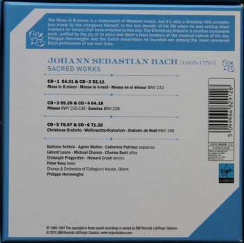 6CD/Caja Johann Sebastian Bach: Sacred Works