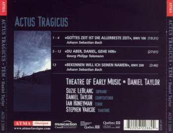 CD Johann Sebastian Bach: Actus Tragicus: 106 · 200 / Du Aber, Daniel