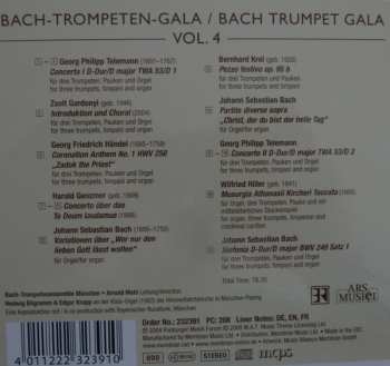 CD Edgar Krapp: Bach-Trompeten-Gala = Bach Trumpet Gala Vol. 4