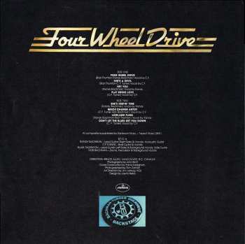 LP Bachman-Turner Overdrive: Four Wheel Drive