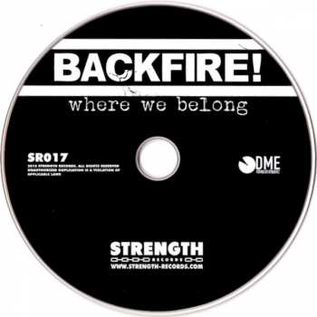 CD Backfire!: Where We Belong