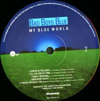 LP Bad Boys Blue: My Blue World