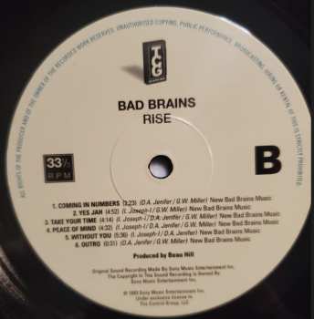 LP Bad Brains: Rise