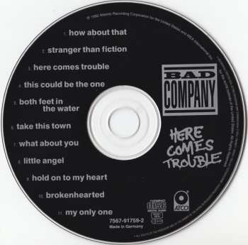 CD Bad Company: Here Comes Trouble