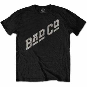 Merch Bad Company: Camiseta Slant Logo Bad Company 
