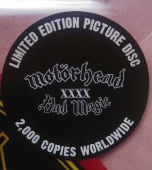 LP Motörhead: Bad Magic LTD | PIC | CLR