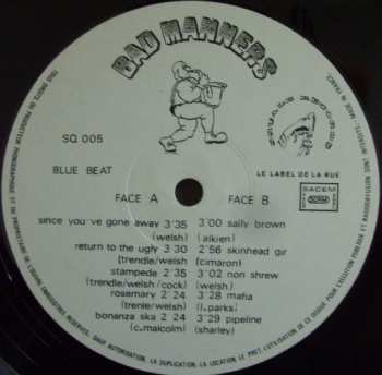 LP Bad Manners: Eat The Beat CLR