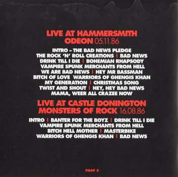 2CD Bad News: F**k Off! Bad News