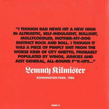 2CD Bad News: F**k Off! Bad News