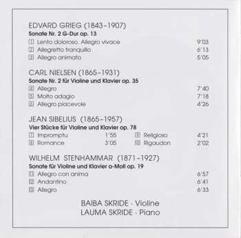 CD Edvard Grieg: Violin Sonatas & Pieces