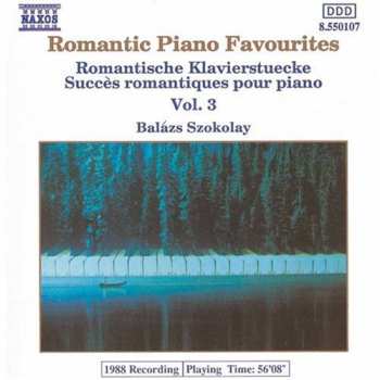 CD Balázs Szokolay: Romantic Piano Music 3