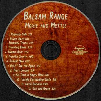 CD Balsam Range: Moxie And Mettle
