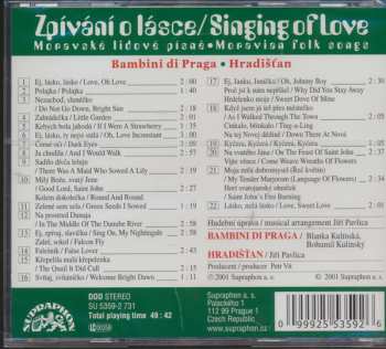 CD Jiří Pavlica: Singing Of Love (Moravian Folk Songs)