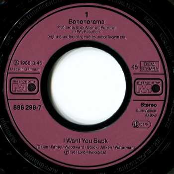 SP Bananarama: I Want You Back