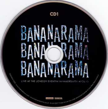 2CD Bananarama: Live At The London Eventim Hammersmith Apollo