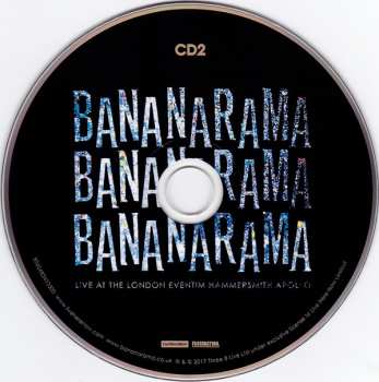 2CD Bananarama: Live At The London Eventim Hammersmith Apollo