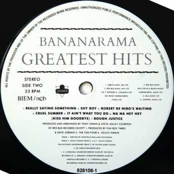 LP Bananarama: The Greatest Hits Collection