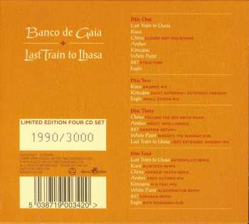 4CD Banco De Gaia: Last Train To Lhasa (20th Anniversary Edition) LTD | NUM