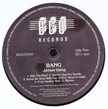 LP James Gang: Bang