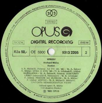 LP Richard Müller: Vpred?