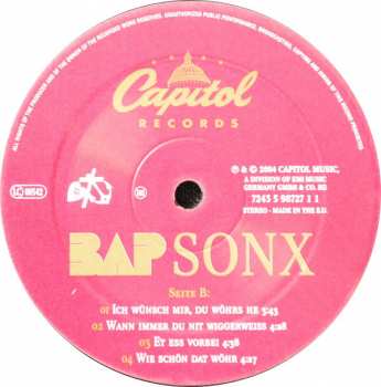 2LP BAP: Sonx