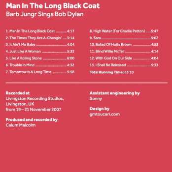 CD Barb Jungr: Man In The Long Black Coat: Barb Jungr Sings Bob Dylan