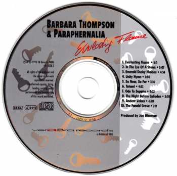 CD Barbara Thompson's Paraphernalia: Everlasting Flame