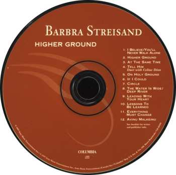 CD Barbra Streisand: Higher Ground