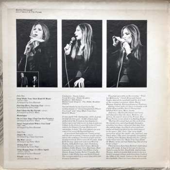 LP Barbra Streisand: Live Concert At The Forum