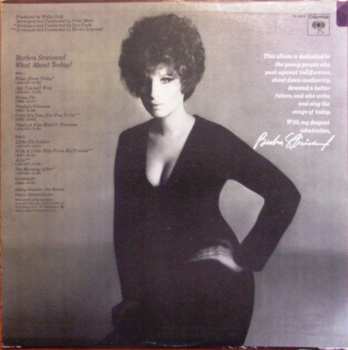 LP Barbra Streisand: What About Today?