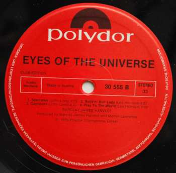 LP Barclay James Harvest: Eyes Of The Universe