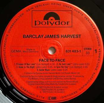 LP Barclay James Harvest: Face To Face
