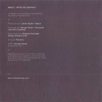 CD Barco: Antes Del Desmayo