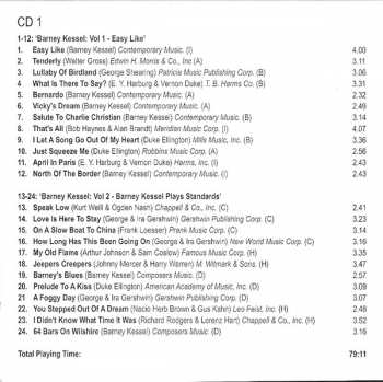2CD Barney Kessel: The First Four Albums