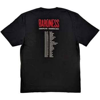 Mercancía Baroness: Baroness Unisex T-shirt: Razor Bloom (back Print) (small) S