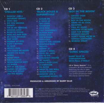 4CD Barry Blue: Out Of The Blue - 50 Years Of Discovery