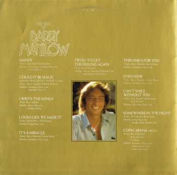 LP Barry Manilow: The Best Of Barry Manilow