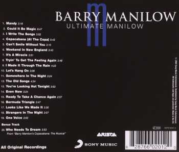 CD Barry Manilow: Ultimate Manilow