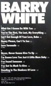 LP Barry White: Barry White's Greatest Hits