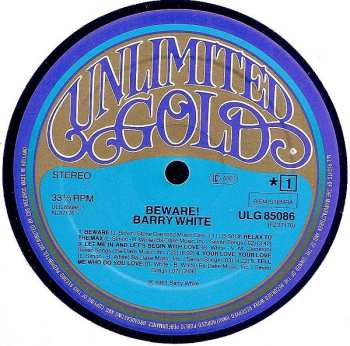 LP Barry White: Beware!
