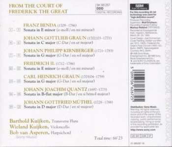 CD Bob van Asperen: From The Court Of Frederick The Great