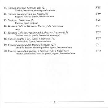 CD Syntagma Amici: Canzoni, Fantasie & Correnti