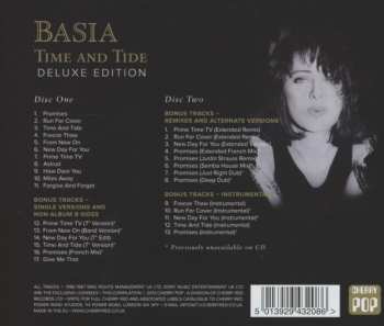 2CD Basia: Time And Tide DLX