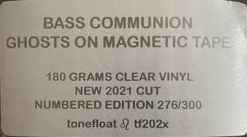 2LP Bass Communion: Ghosts On Magnetic Tape LTD | NUM | CLR